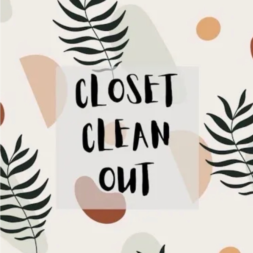 Closet Clean Out!